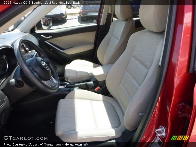 Soul Red Metallic / Black 2015 Mazda CX-5 Touring