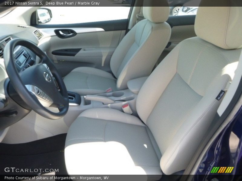 Deep Blue Pearl / Marble Gray 2017 Nissan Sentra S