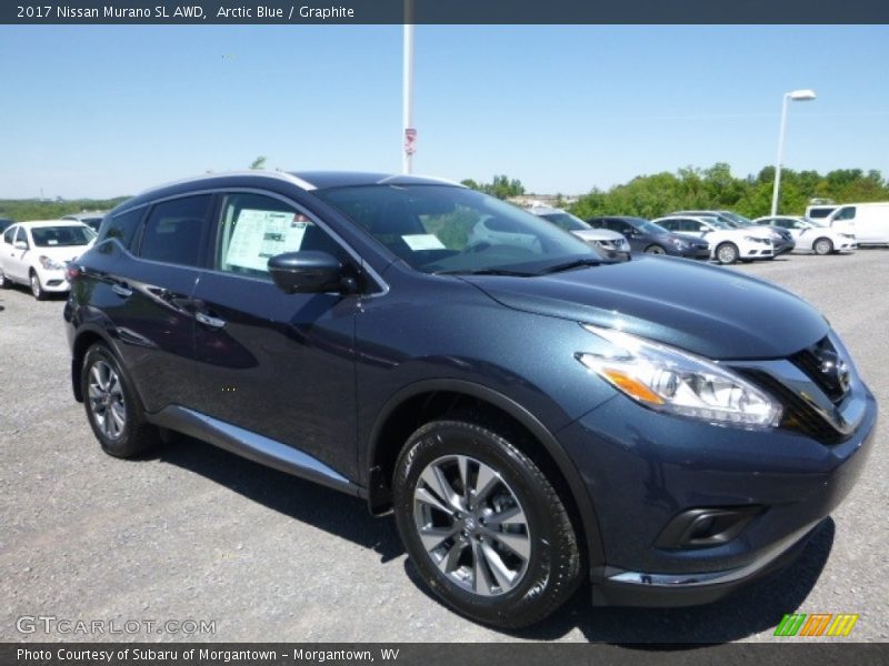 Arctic Blue / Graphite 2017 Nissan Murano SL AWD