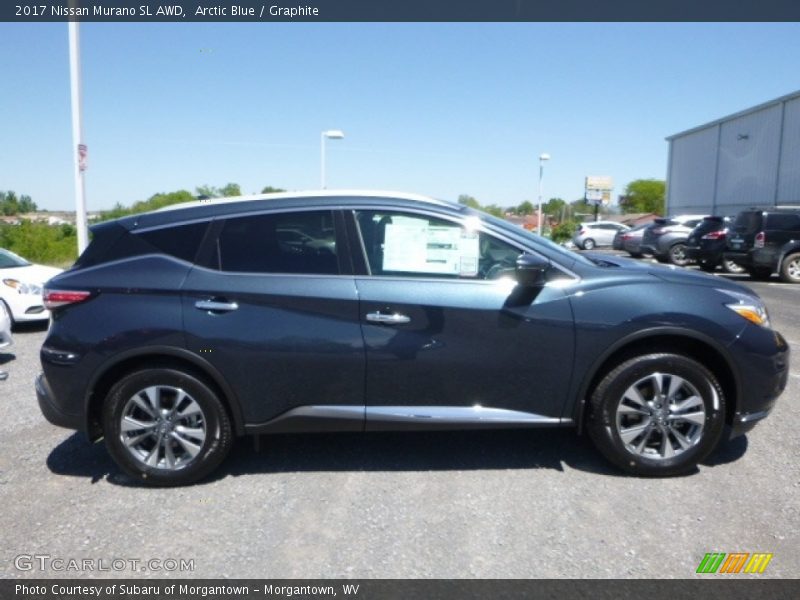 Arctic Blue / Graphite 2017 Nissan Murano SL AWD