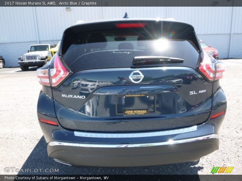 Arctic Blue / Graphite 2017 Nissan Murano SL AWD