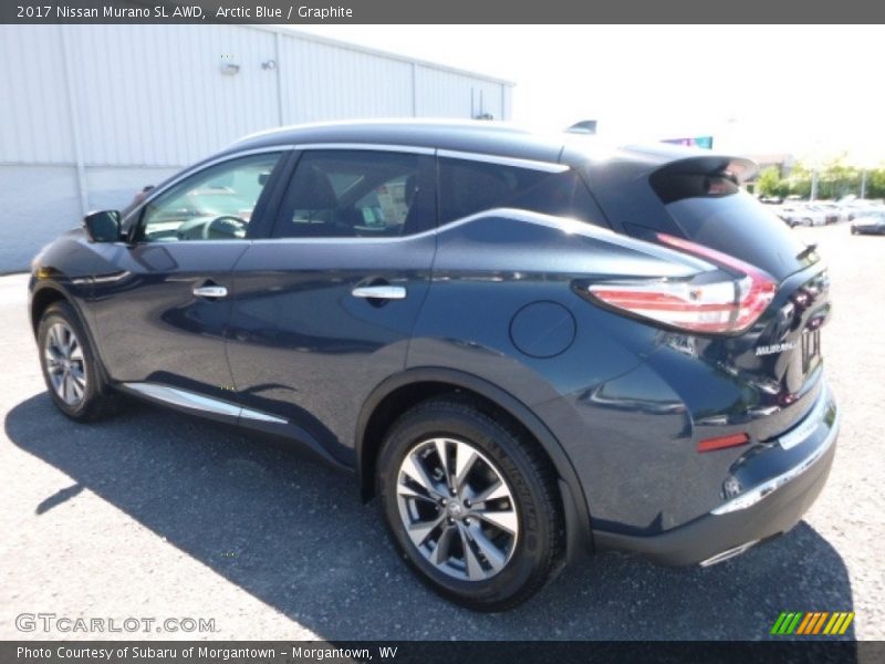 Arctic Blue / Graphite 2017 Nissan Murano SL AWD