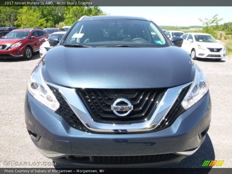 Arctic Blue / Graphite 2017 Nissan Murano SL AWD