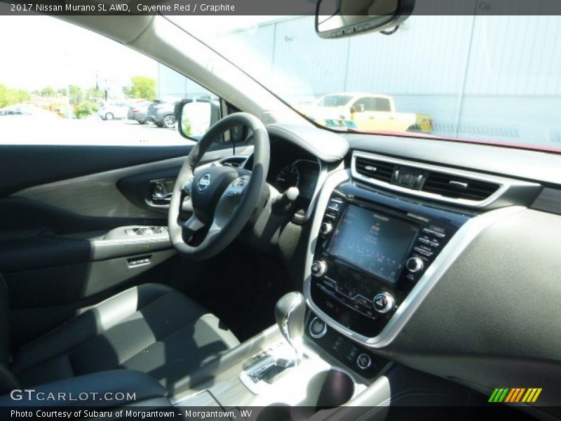 Cayenne Red / Graphite 2017 Nissan Murano SL AWD