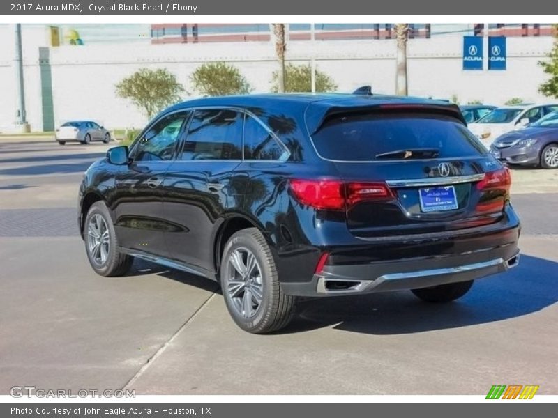Crystal Black Pearl / Ebony 2017 Acura MDX
