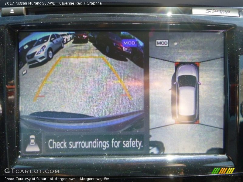 Cayenne Red / Graphite 2017 Nissan Murano SL AWD