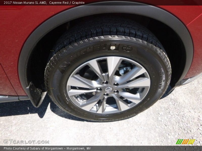 Cayenne Red / Graphite 2017 Nissan Murano SL AWD