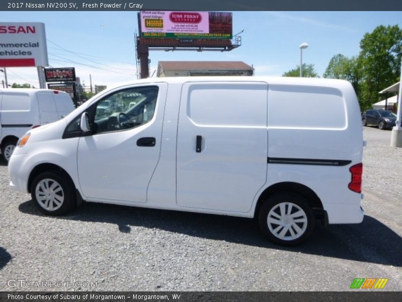 Fresh Powder / Gray 2017 Nissan NV200 SV