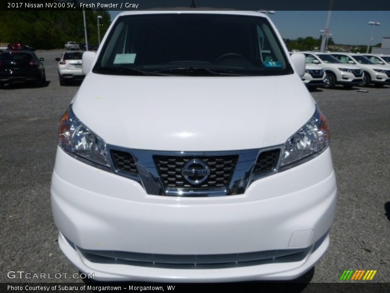 Fresh Powder / Gray 2017 Nissan NV200 SV