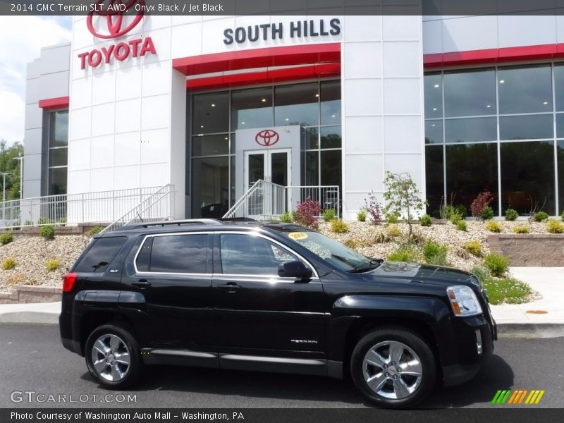Onyx Black / Jet Black 2014 GMC Terrain SLT AWD