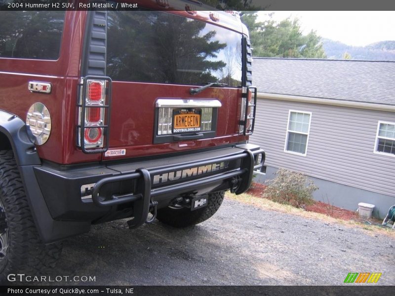 Red Metallic / Wheat 2004 Hummer H2 SUV