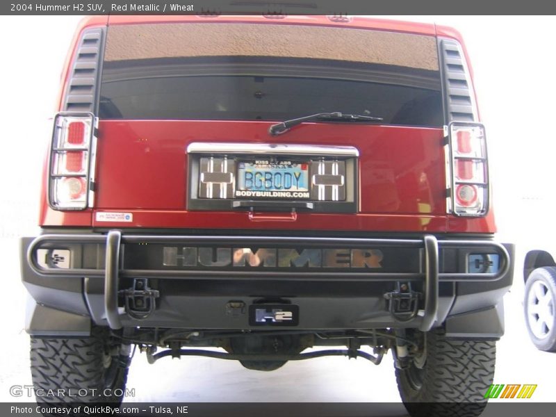 Red Metallic / Wheat 2004 Hummer H2 SUV