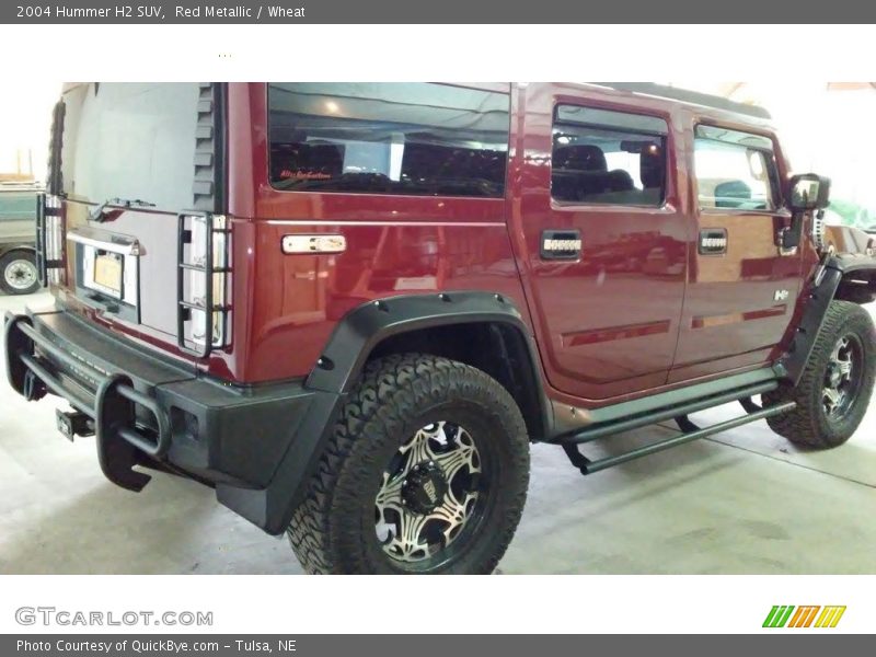 Red Metallic / Wheat 2004 Hummer H2 SUV
