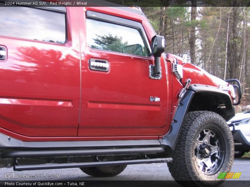 Red Metallic / Wheat 2004 Hummer H2 SUV