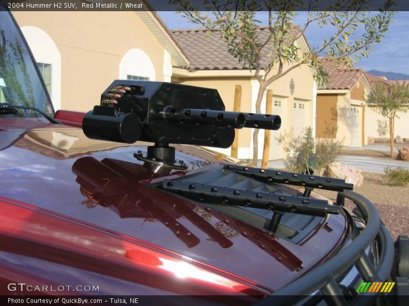 Red Metallic / Wheat 2004 Hummer H2 SUV