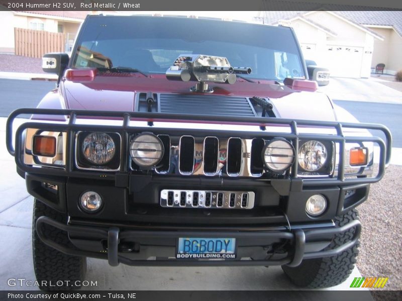 Red Metallic / Wheat 2004 Hummer H2 SUV