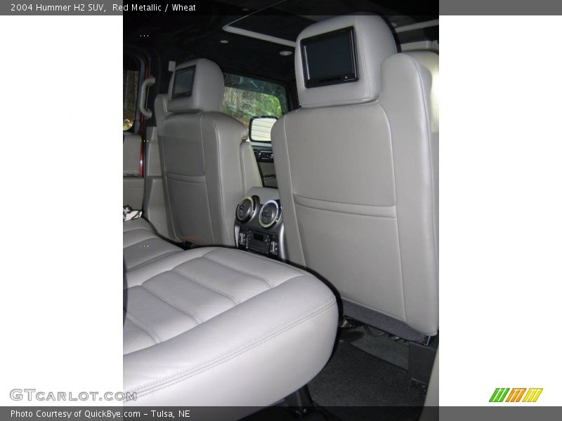 Red Metallic / Wheat 2004 Hummer H2 SUV