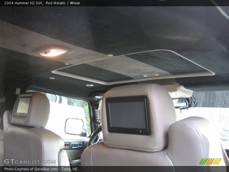 Red Metallic / Wheat 2004 Hummer H2 SUV