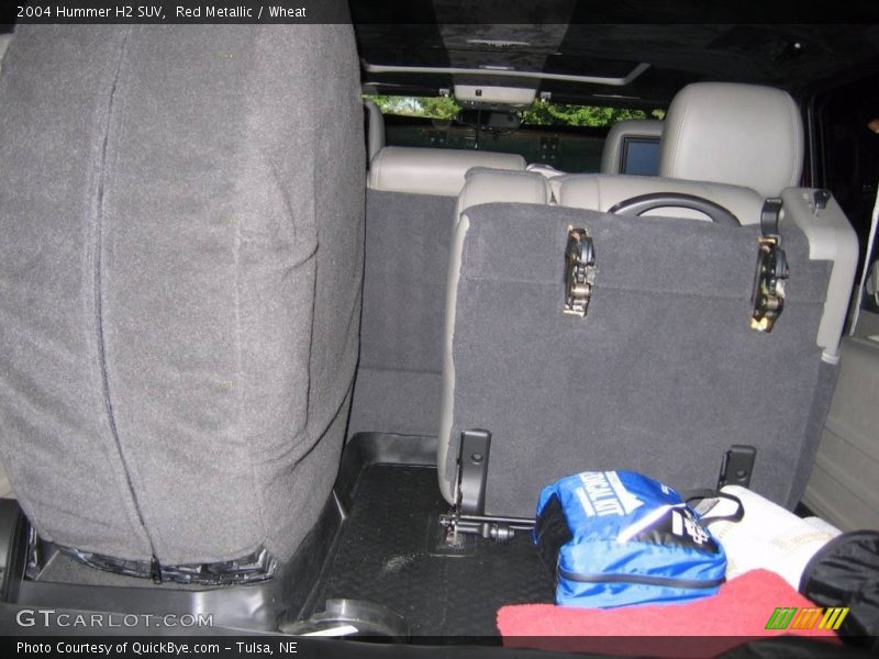 Red Metallic / Wheat 2004 Hummer H2 SUV