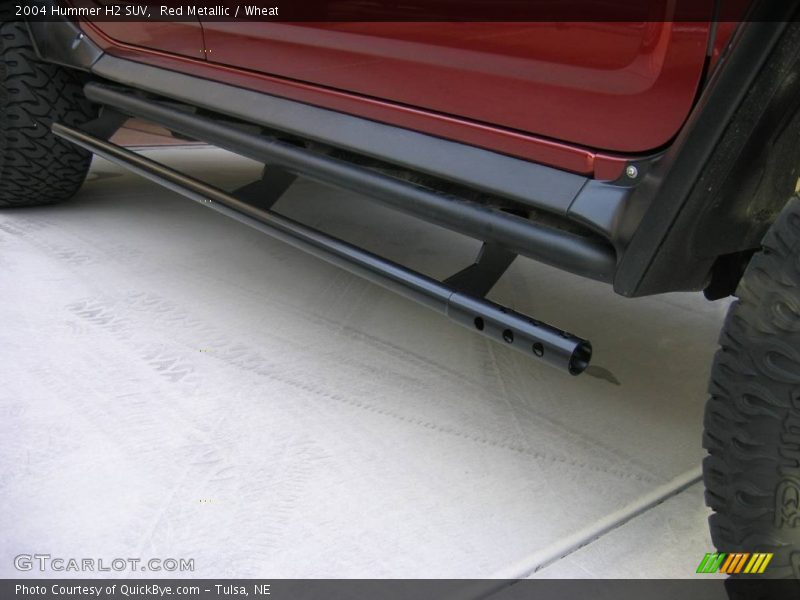 Red Metallic / Wheat 2004 Hummer H2 SUV
