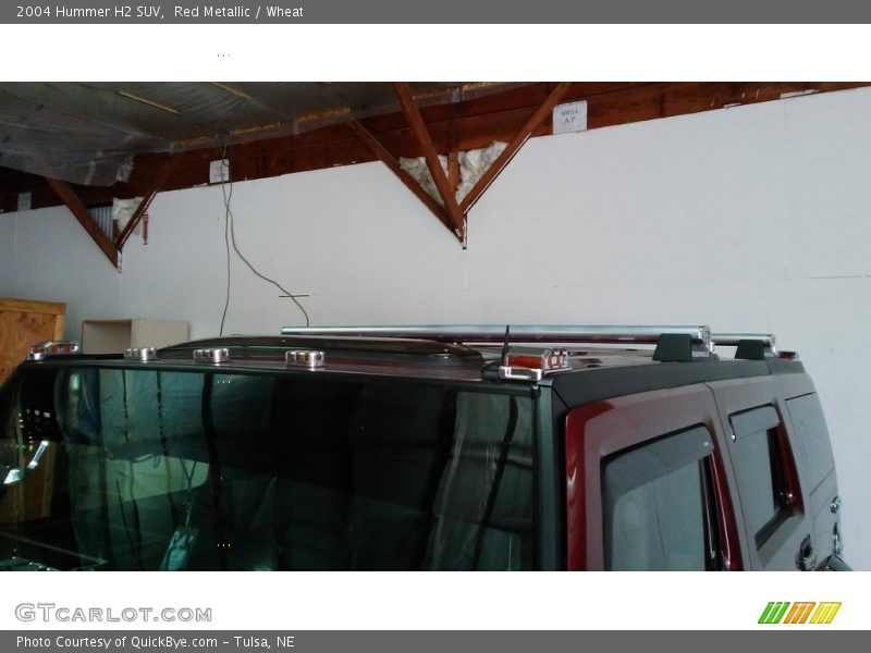 Red Metallic / Wheat 2004 Hummer H2 SUV