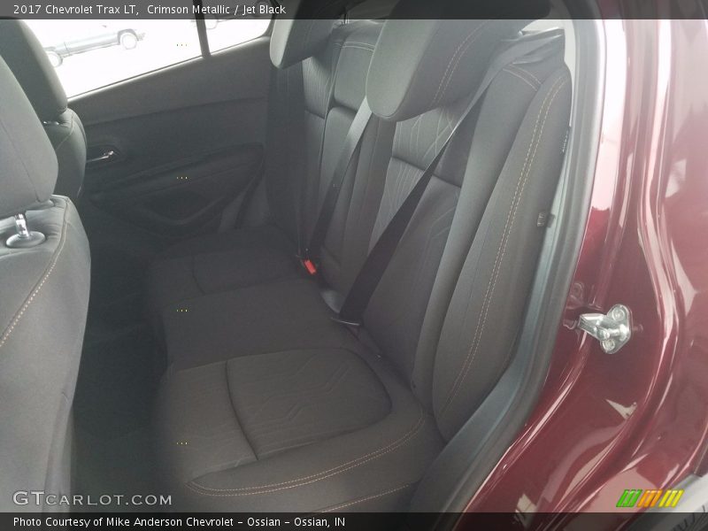 Crimson Metallic / Jet Black 2017 Chevrolet Trax LT