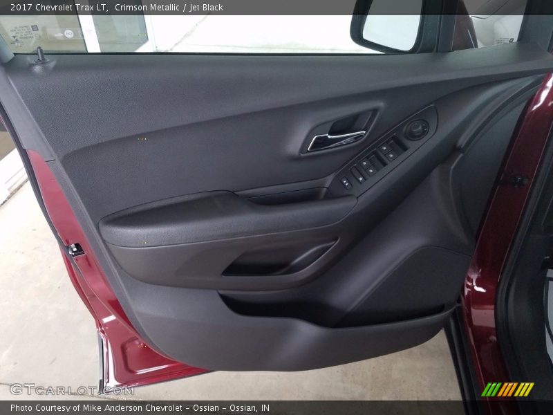 Crimson Metallic / Jet Black 2017 Chevrolet Trax LT