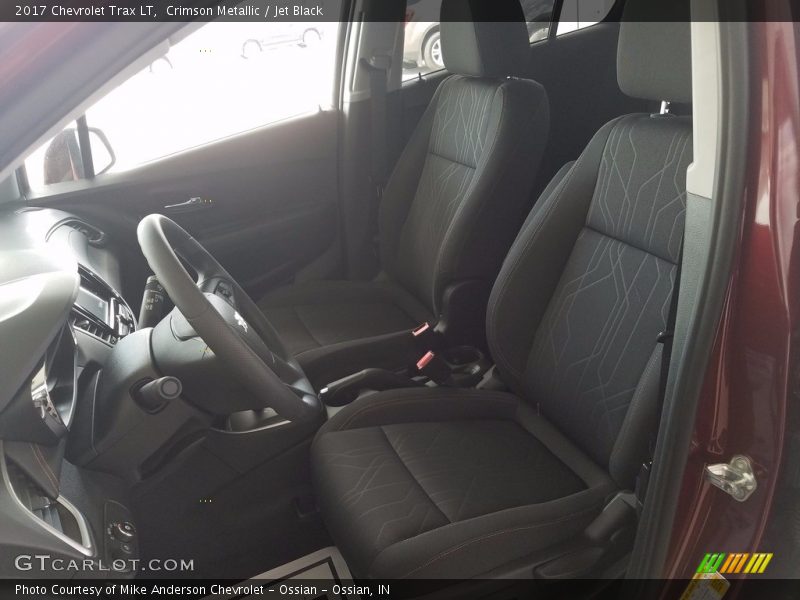 Crimson Metallic / Jet Black 2017 Chevrolet Trax LT