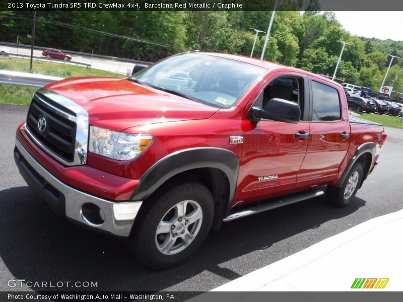 Barcelona Red Metallic / Graphite 2013 Toyota Tundra SR5 TRD CrewMax 4x4