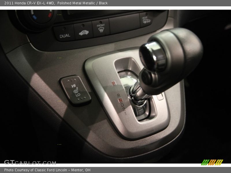 Polished Metal Metallic / Black 2011 Honda CR-V EX-L 4WD