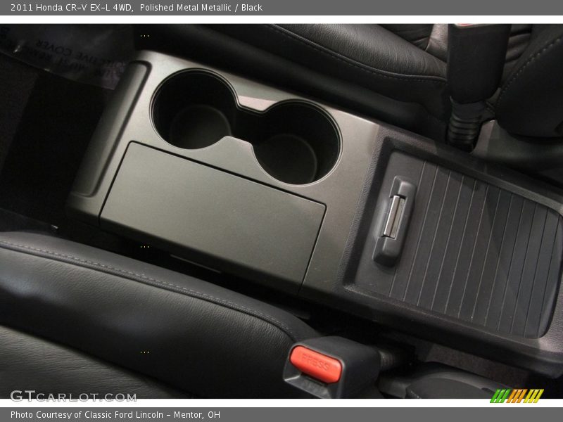 Polished Metal Metallic / Black 2011 Honda CR-V EX-L 4WD