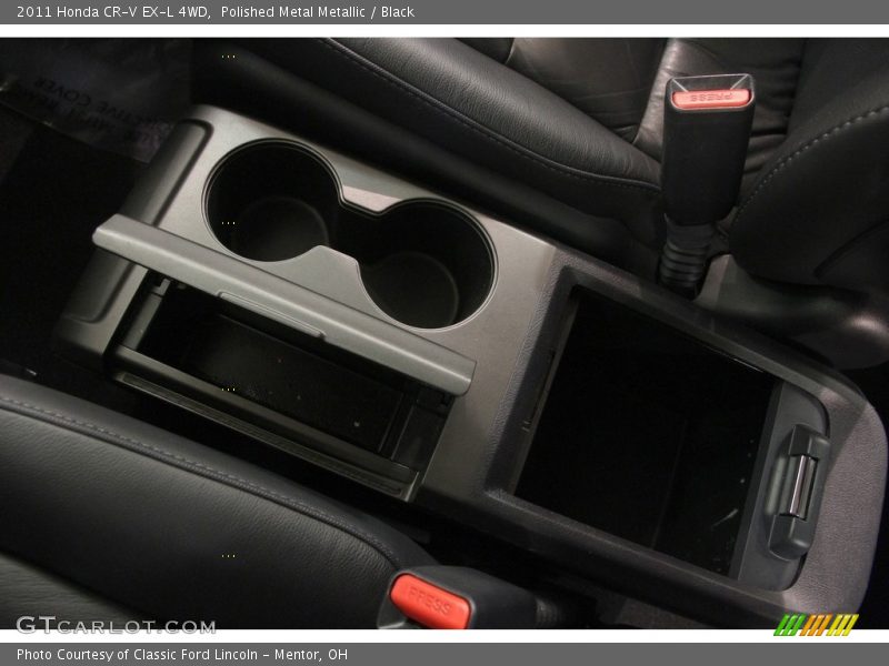 Polished Metal Metallic / Black 2011 Honda CR-V EX-L 4WD