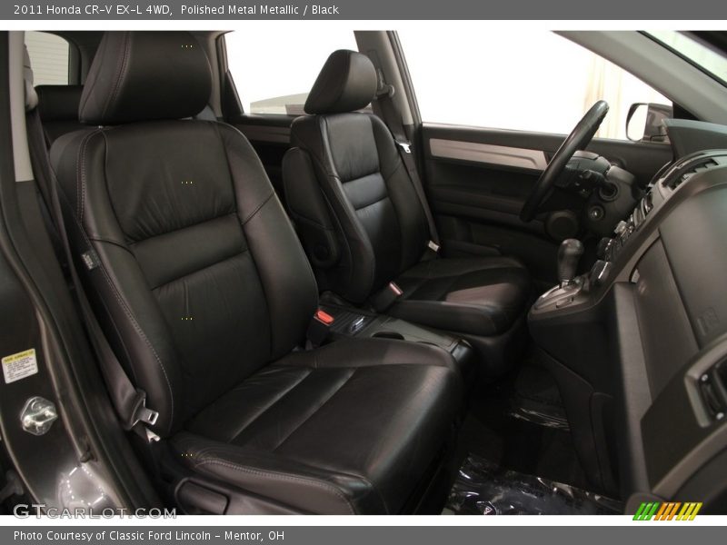 Polished Metal Metallic / Black 2011 Honda CR-V EX-L 4WD