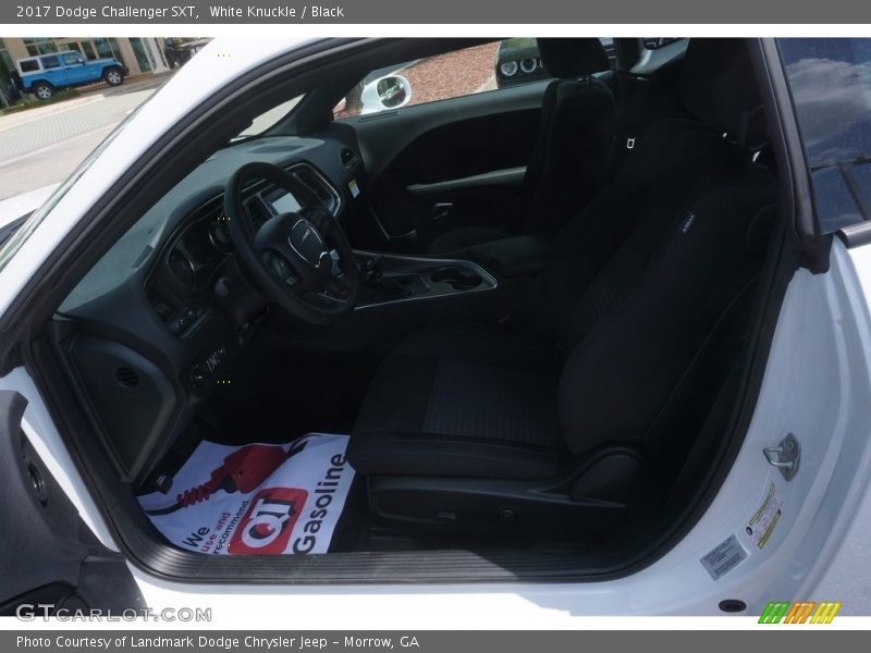 White Knuckle / Black 2017 Dodge Challenger SXT