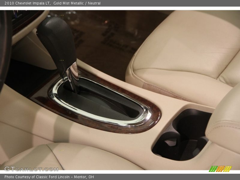 Gold Mist Metallic / Neutral 2010 Chevrolet Impala LT
