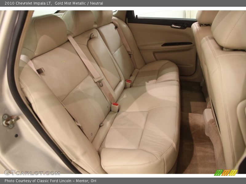 Gold Mist Metallic / Neutral 2010 Chevrolet Impala LT