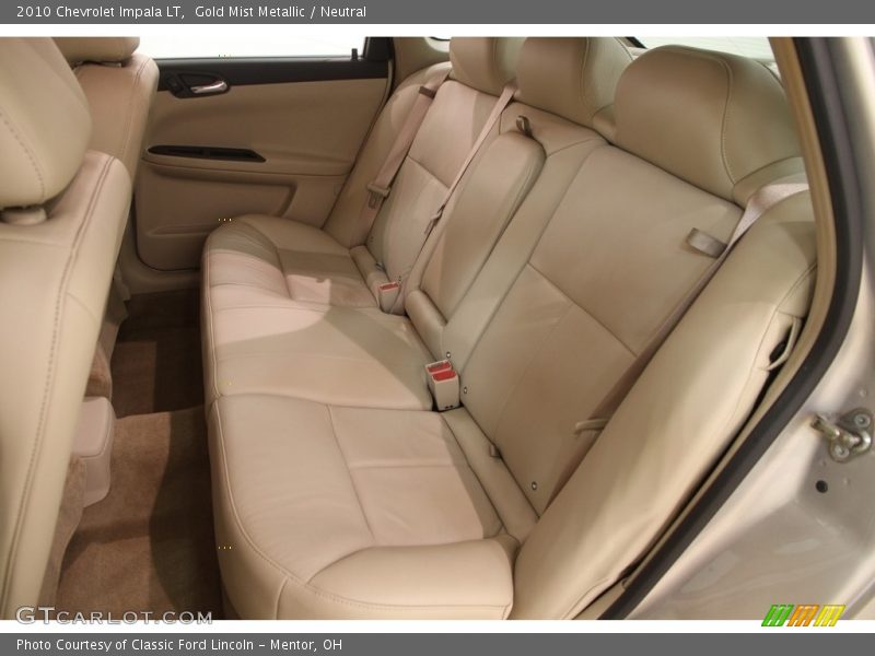 Gold Mist Metallic / Neutral 2010 Chevrolet Impala LT