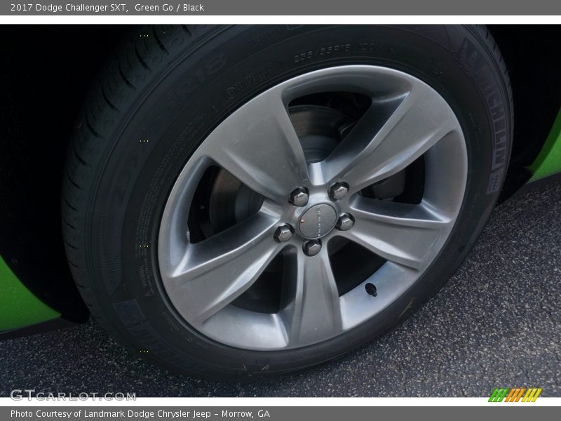 Green Go / Black 2017 Dodge Challenger SXT