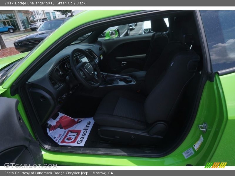 Green Go / Black 2017 Dodge Challenger SXT
