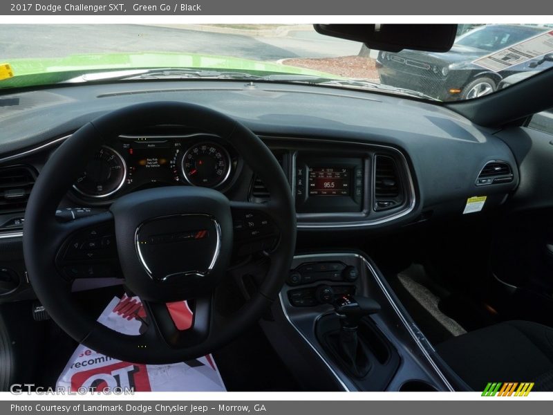 Green Go / Black 2017 Dodge Challenger SXT