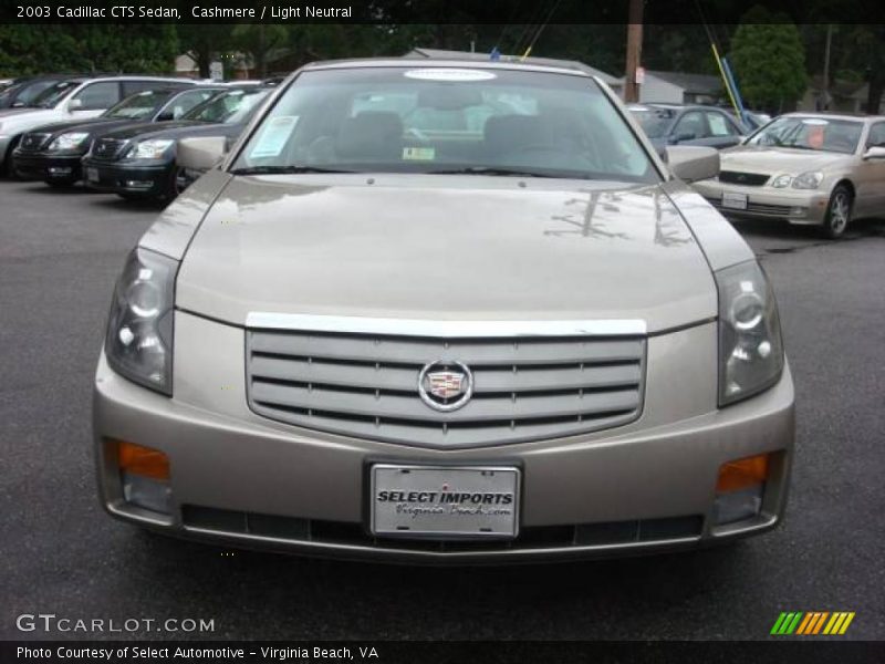 Cashmere / Light Neutral 2003 Cadillac CTS Sedan