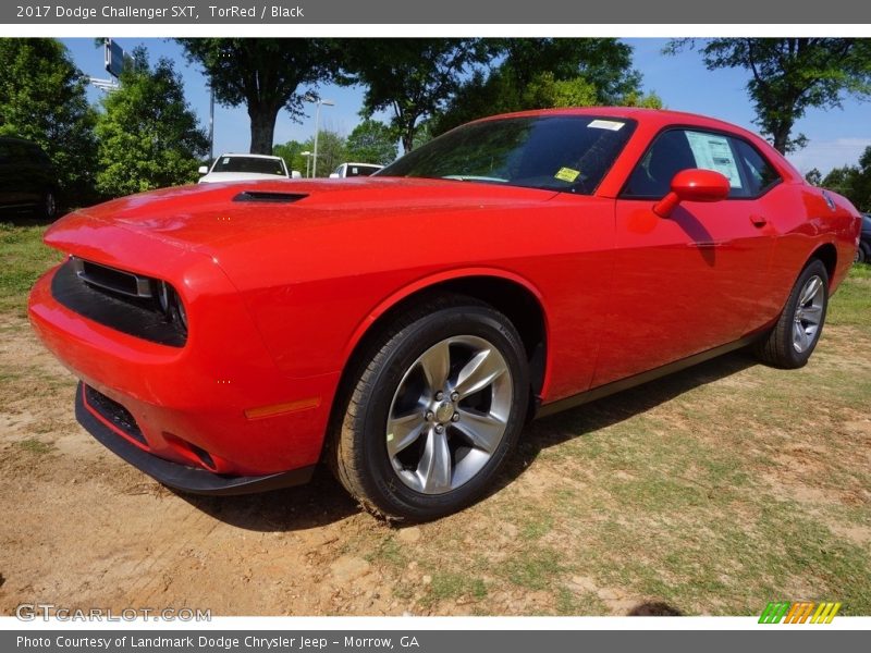 TorRed / Black 2017 Dodge Challenger SXT