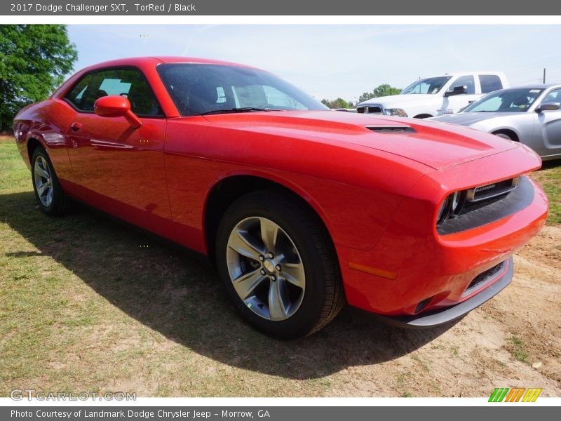 TorRed / Black 2017 Dodge Challenger SXT