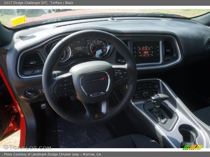 TorRed / Black 2017 Dodge Challenger SXT