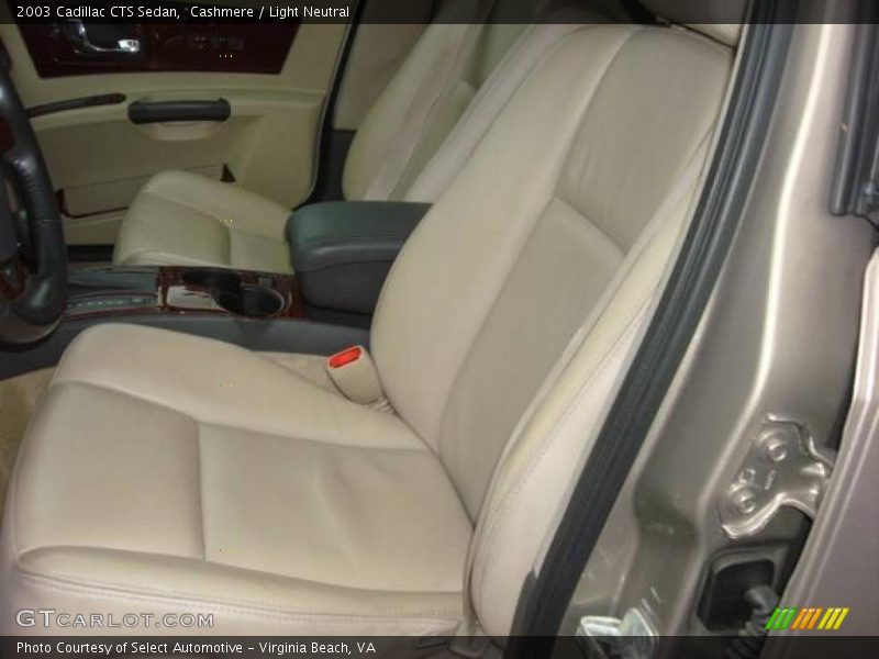 Cashmere / Light Neutral 2003 Cadillac CTS Sedan