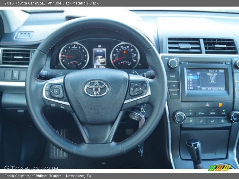 Attitude Black Metallic / Black 2015 Toyota Camry SE
