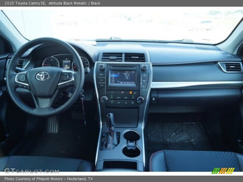 Attitude Black Metallic / Black 2015 Toyota Camry SE
