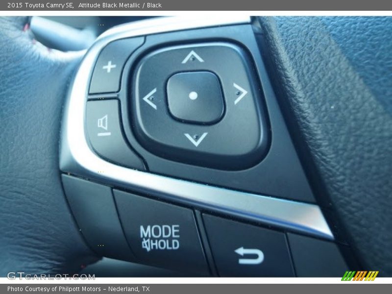Attitude Black Metallic / Black 2015 Toyota Camry SE