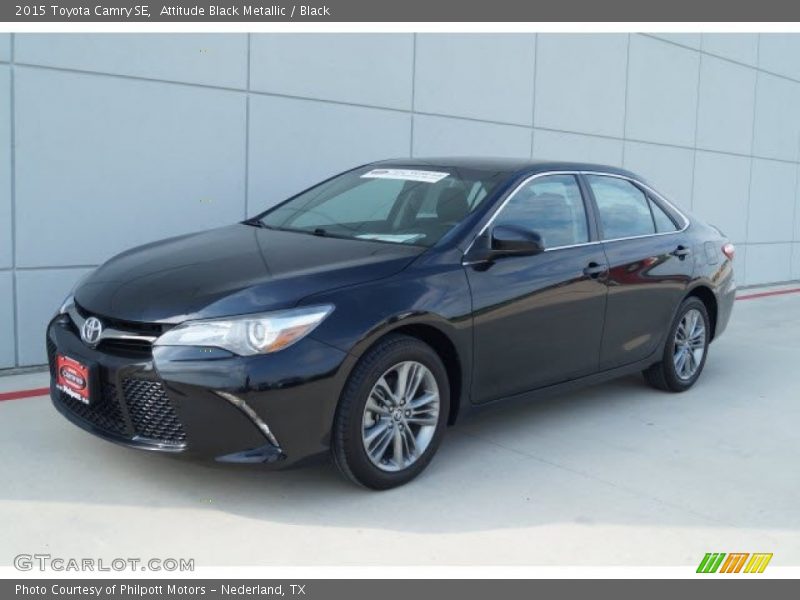 Attitude Black Metallic / Black 2015 Toyota Camry SE