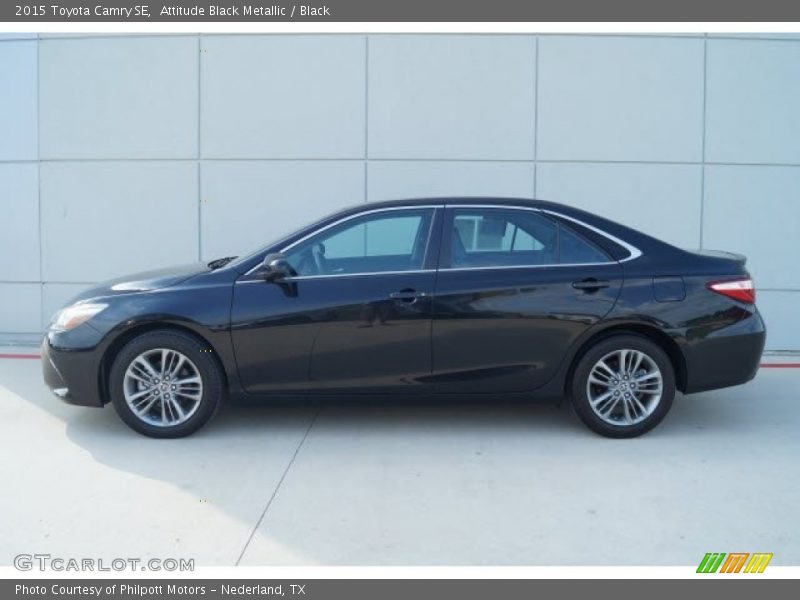 Attitude Black Metallic / Black 2015 Toyota Camry SE